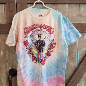 Grateful Dead Tie-Dye Short Sleeve Tee - Multicolor